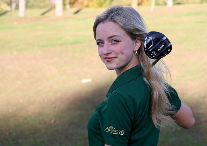 St. Bede's Anna Cyrocki is the Bureau County Republican 2025 girls golfer of the year.