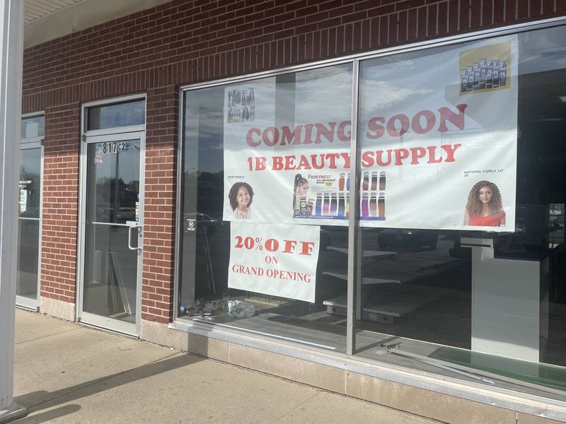 1B Beauty Supply is seen May 13, 2024 at 817 W. Lincoln Highway in DeKalb.