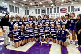 Rochelle High School competition cheer teams take 1st in Wilmington