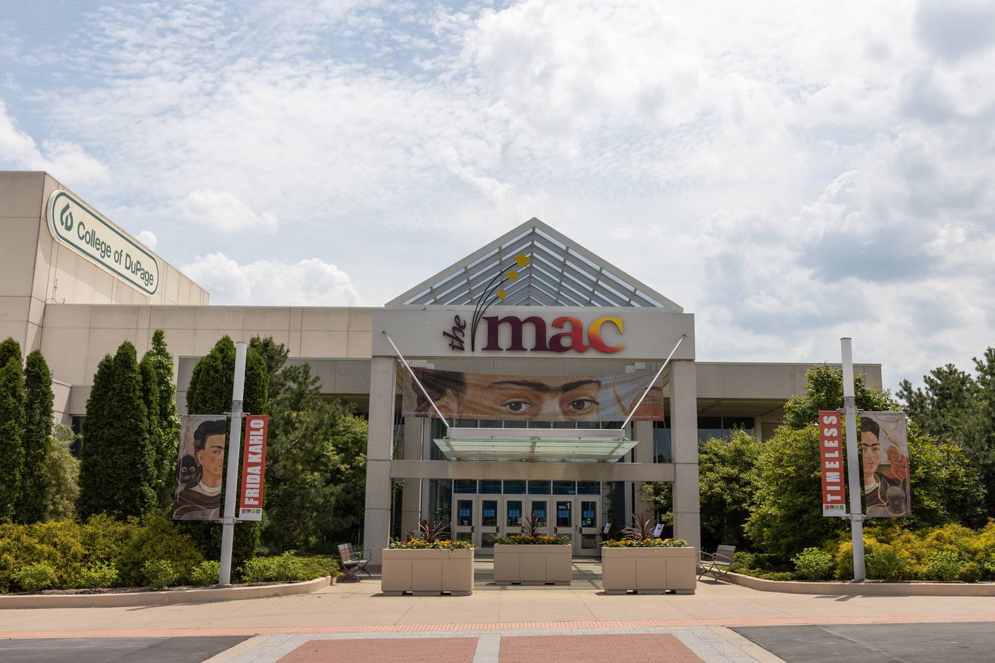 The McAninch Arts Center is home to the Cleve Carney Museum of Art.