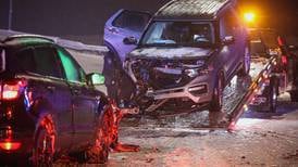 Person injured in Cary head-on crash during Thursday snow; weather also cited in Harvard-area rollover