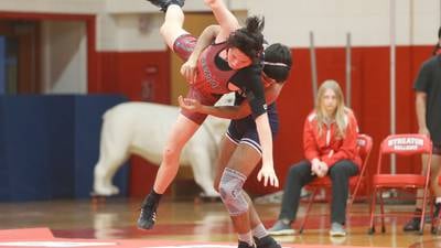 Photos: Lisle vs. Streator girls and boys wrestling