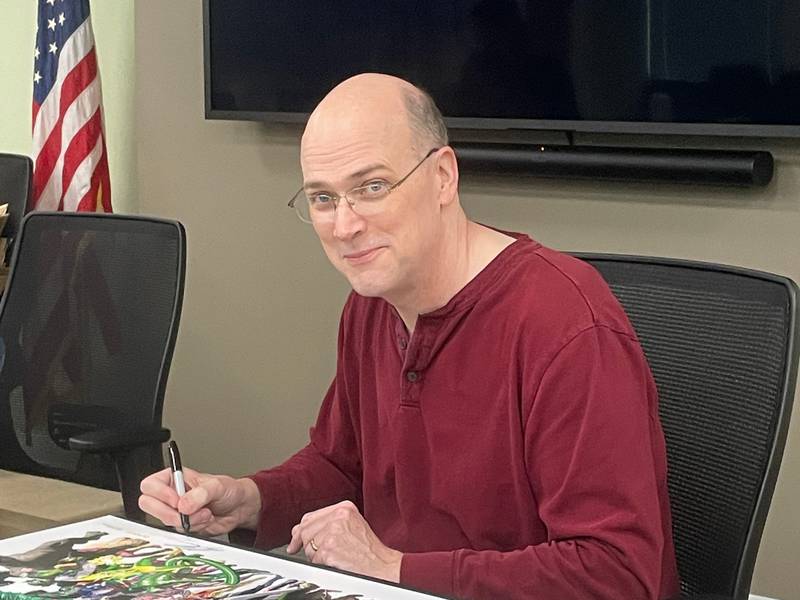 Drawing Discipline: A peek inside Alex Ross’ creative world 