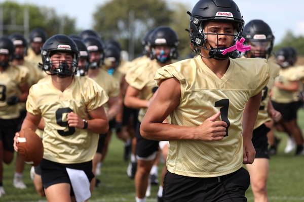 Photos: Sycamore football holds first fall practice