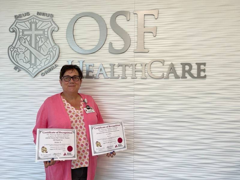 Anne Lauterjung, RDN, CDCES, is the diabetic education coordinator for the OSF Medical Group in Streator and Ottawa.