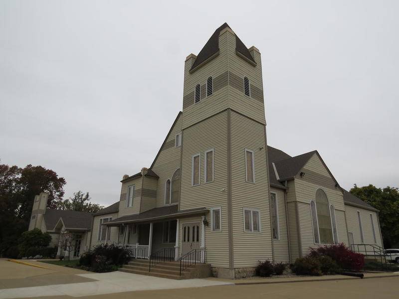 The Putnam County Food Pantry is located in the basement of the Granville United Church of Christ.