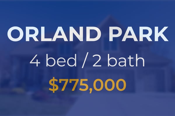 Orland Park: Four-bedroom home sells for $775,000