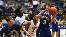 Boys basketball: Wheaton North rails past West Aurora at Geneva’s MLK Day of Hoops