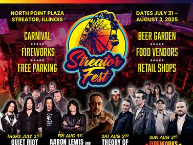 5 Things to Do: Streator Fest, Taste of the Illinois Valley and more this weekend