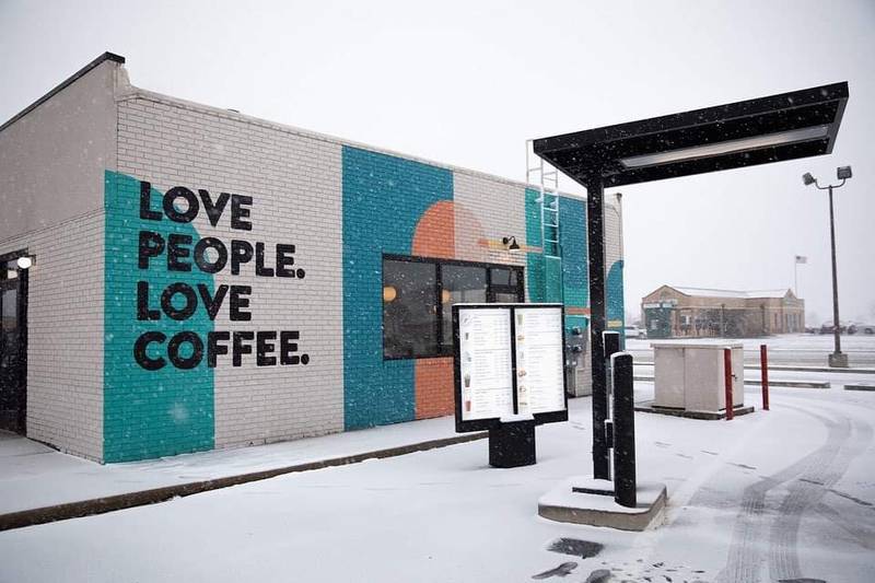 Jeremiah Joe Coffee drive-thru location in Peru