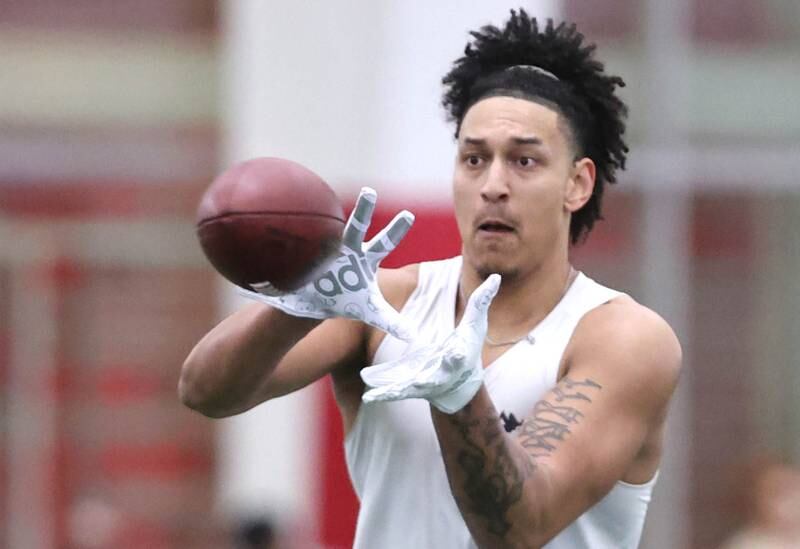 Photos Local football players pursue NFL dreams at NIU pro day Shaw