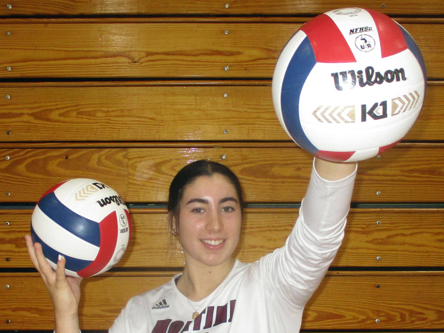 With 1,000 career assists and kills, senior and Memphis commit Jordan Heatherly is a multiple threat for the Montini girls volleyball team.