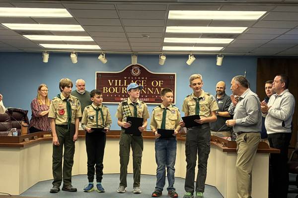 Village of Bourbonnais celebrates Scout Week with government tour 
