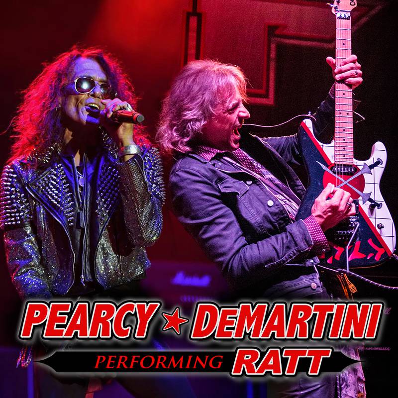 Stephen Pearcy and Warren DiMartini of the 80s band RATT will perform at the Arcada Theatre on Aug. 17, 2025.