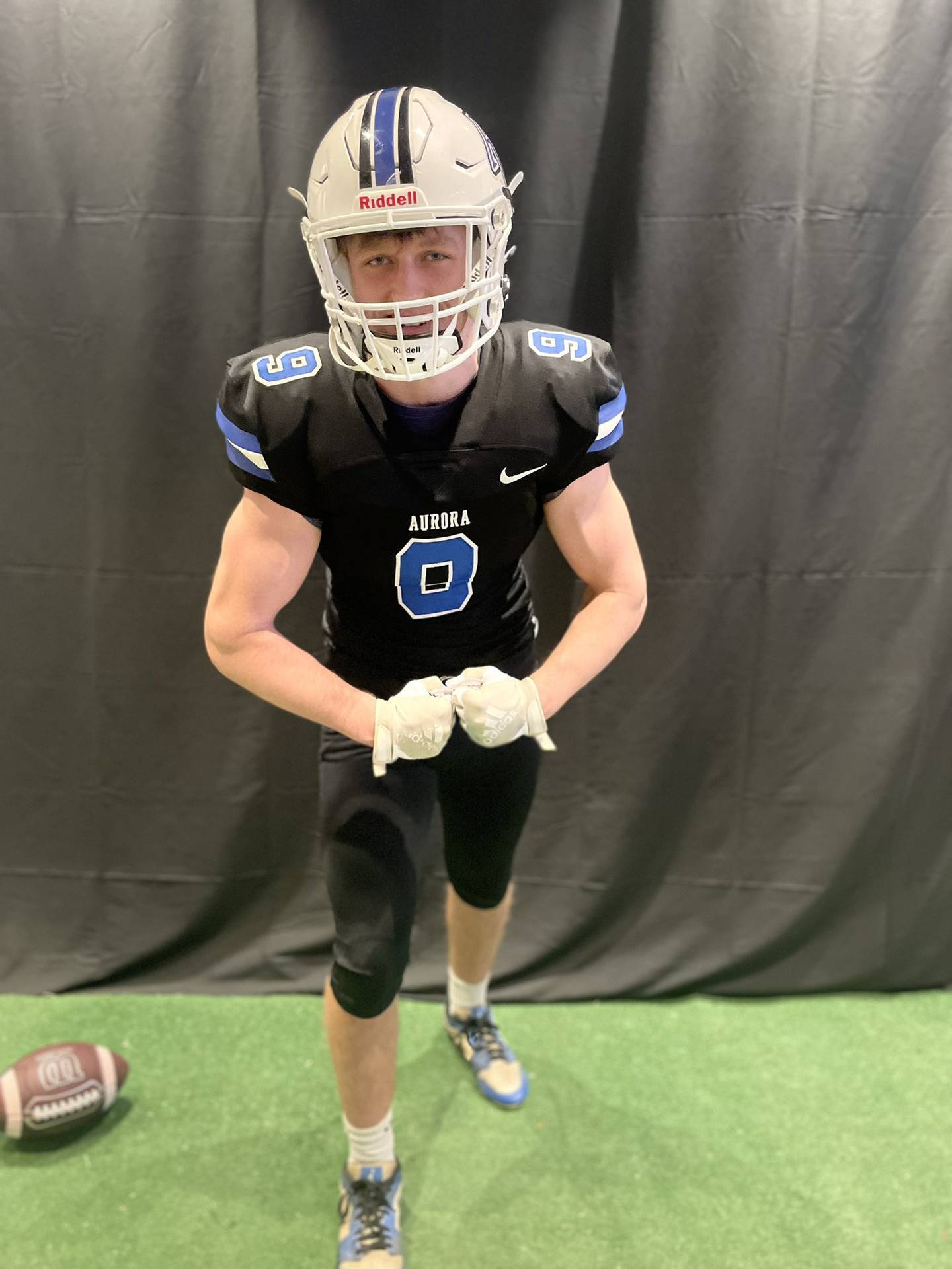 Princeton senior Arthur Burden has committed to play football for Aurora University.