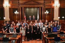Coal City students among those participating in youth council visit to Springfield 