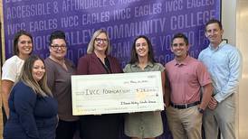 IV Leads donates $28,000 to IVCC foundation for student scholarships