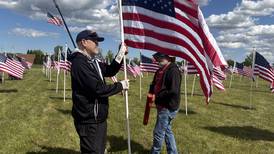 Memorial Day installation Field of the Fallen in Cary through Monday 