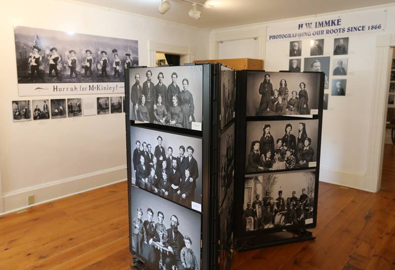 A view of some of the H.W. Immke exhibit on Friday, May 1, 2026 at the Bureau County Historical Society in Princeton.