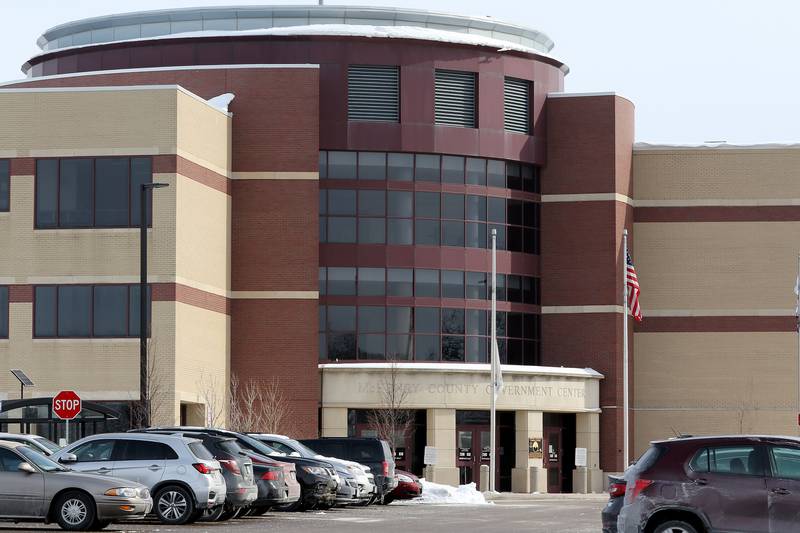 The McHenry County Correctional Facility and the Michael J. Sullivan Judicial Center are seen on Thursday, Feb. 17, 2021, in Woodstock.