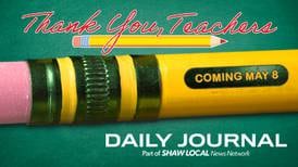 Teachers are thanked here May 8