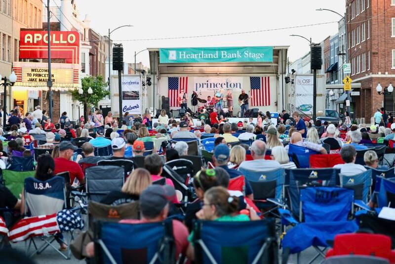 The concert that took place on Friday in Princeton, is part of an upcoming Summer Series.