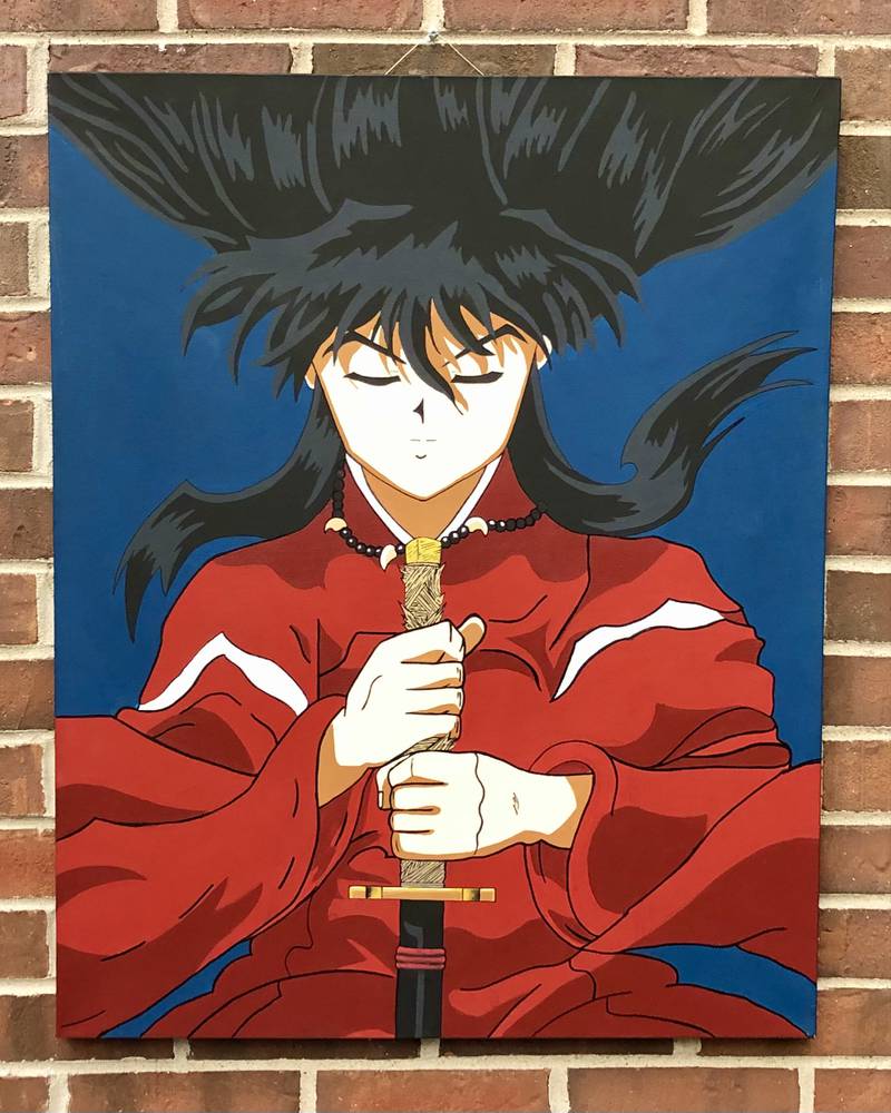Inuyasha inspired piece by Francisco "Frankie" Contreras.