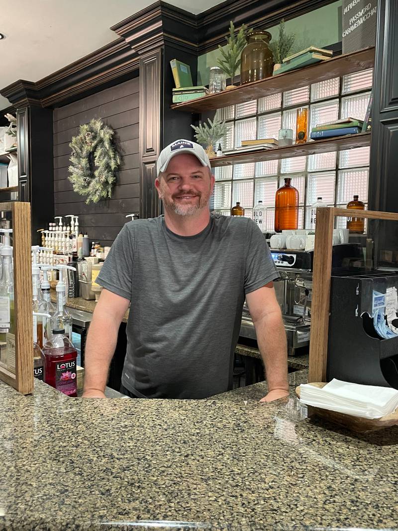 Chef and owner Kyle Borchers. AppleJax Creations Coffee & Cafe opened in September 2024 at 312 Liberty St. in Morris, featuring breakfast, lunch and specialty coffee and tea drinks.