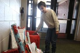 Dimmick Third-Graders launch “Small School, Big Hearts” toy drive