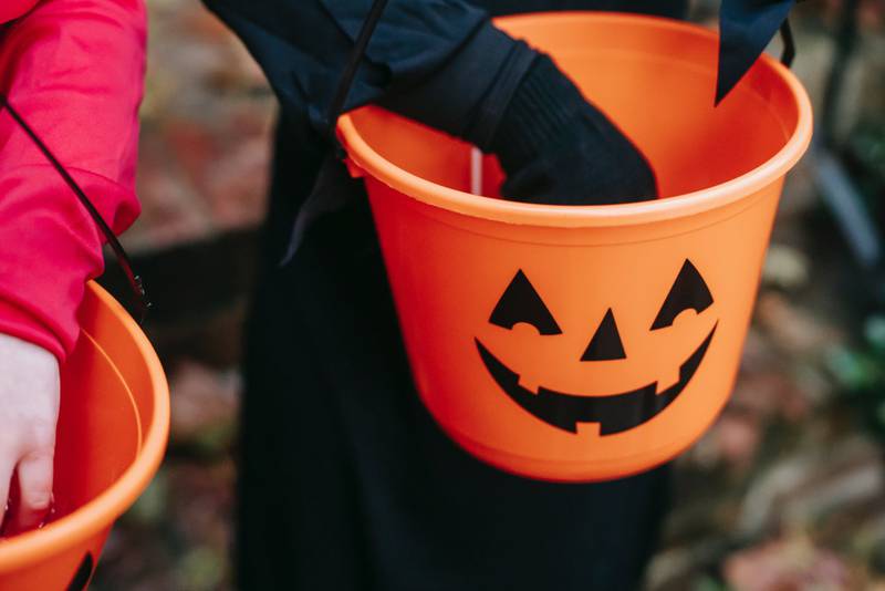 Halloween candy bucket