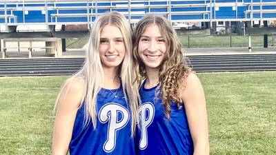 NewsTribune Girls Cross Country Runners of the Year: Princeton’s Ruby Acker, Payton Frueh