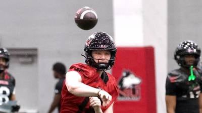 NIU QB, Marengo grad Josh Holst going through spring as presumptive starter: ‘It’s his job to hold on to it’