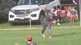 Hall uses aggressive running, wind-aided hits to top E-P    