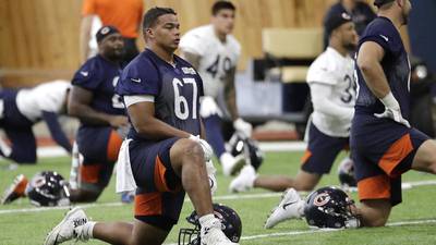 Center Sam Mustipher, numerous Bears miss practice Wednesday due to injury