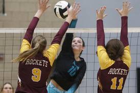 Woodstock North, small but mighty, rises to top of KRC: Northwest Herald volleyball notes 