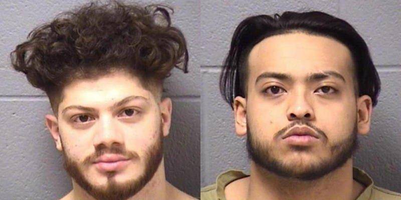 Eric Alhourani, 19, (left) and Marco Mesina, 20.