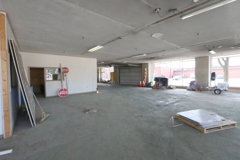 An interior view of the former La Salle Public Works building on 2nd Street and Wright Street on Thursday, April 18, 2024 in La Salle. The 18,000 square foot building and parking lot has been listed for sale. The brick two-story building was the site where the city housed their vehicles and other storage items. The building was appraised at $256,500.