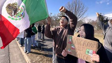 Photos: DeKalb High School students stage walkout, protest against ICE