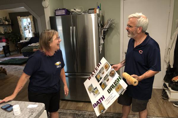 After 70 years of rusty water and a long fight, neighborhood near McHenry finally sees clear
