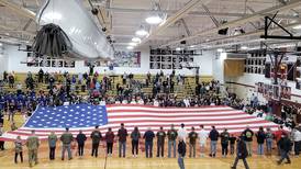 Winter weather didn’t stop Lockport HS from honoring veterans