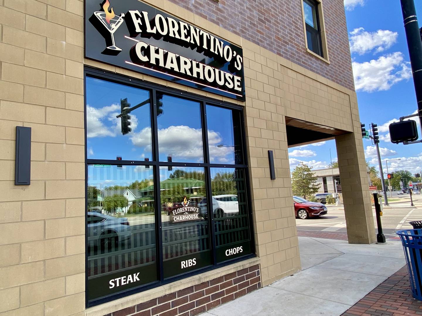 Florentino's Charhouse, shown here on Thursday, Sept. 26, 2025, at 106 E. Lincoln Highway in downtown DeKalb. The new Italian steakhouse opened Sept. 15.