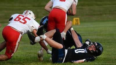 Photos: Eastland-Pearl City hosts Oregon in Week 0 practice game in Lanark