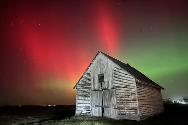 Photos: Northern Lights dazzles over the Illinois Valley