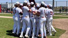 Baseball: Hall throws out runner at plate, holds on to win regional title