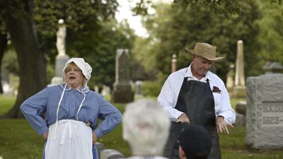 Photos: Voices of the Past cemetery walk brings Kankakee history to life