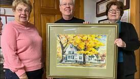Putnam family donates two paintings to Ogle County Historical Society