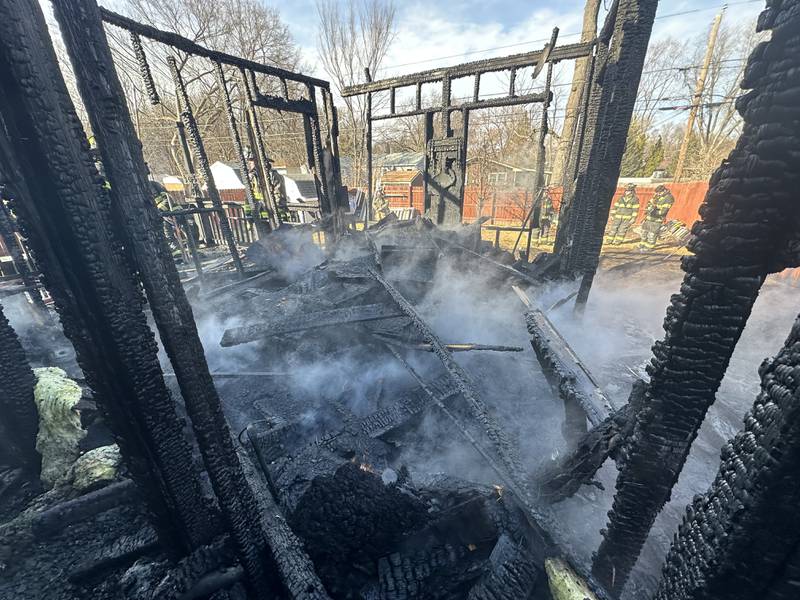 The Wonder Lake Fire Protection District responded to a house fire on Sunday, Feb. 9, on Shady Lane that left the home severely damaged.