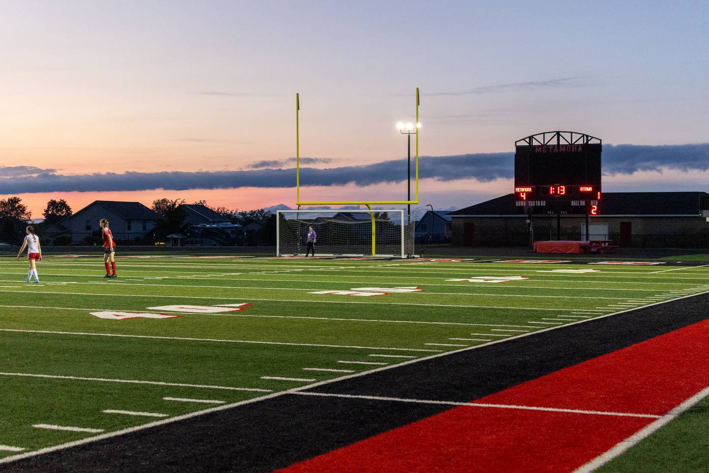 Ottawa faces Metamora in Class 2A Girls Soccer Regional Game on Tuesday, May 21, 2025 at Malone Field in Metamora.