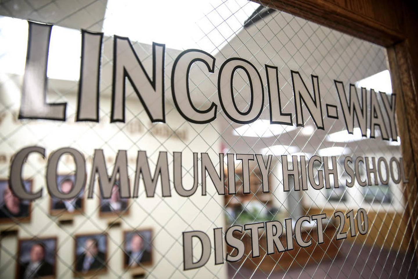 The Lincoln-Way District 210 offices are seen Thursday at Lincoln-Way Central High School in New Lenox.
