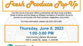 Fresh produce pop-up event planned for June 8 in Joliet